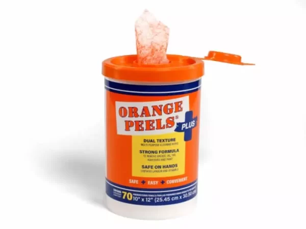 Orange Peels Cleaning Wipes 70/Can